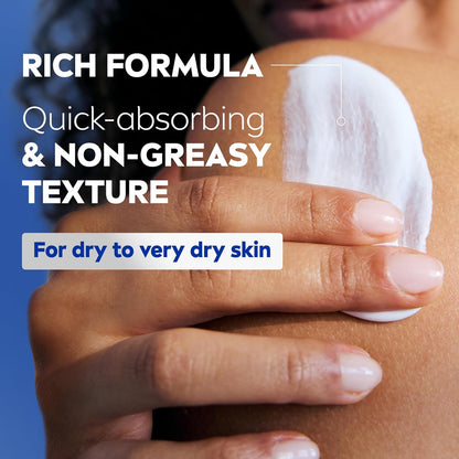 NIVEA non-greasy body lotion with almond oil