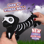 Halloween novelty dachshund toy standing upright