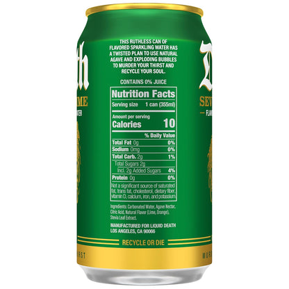 Severed Lime classic lime soda sparkling water