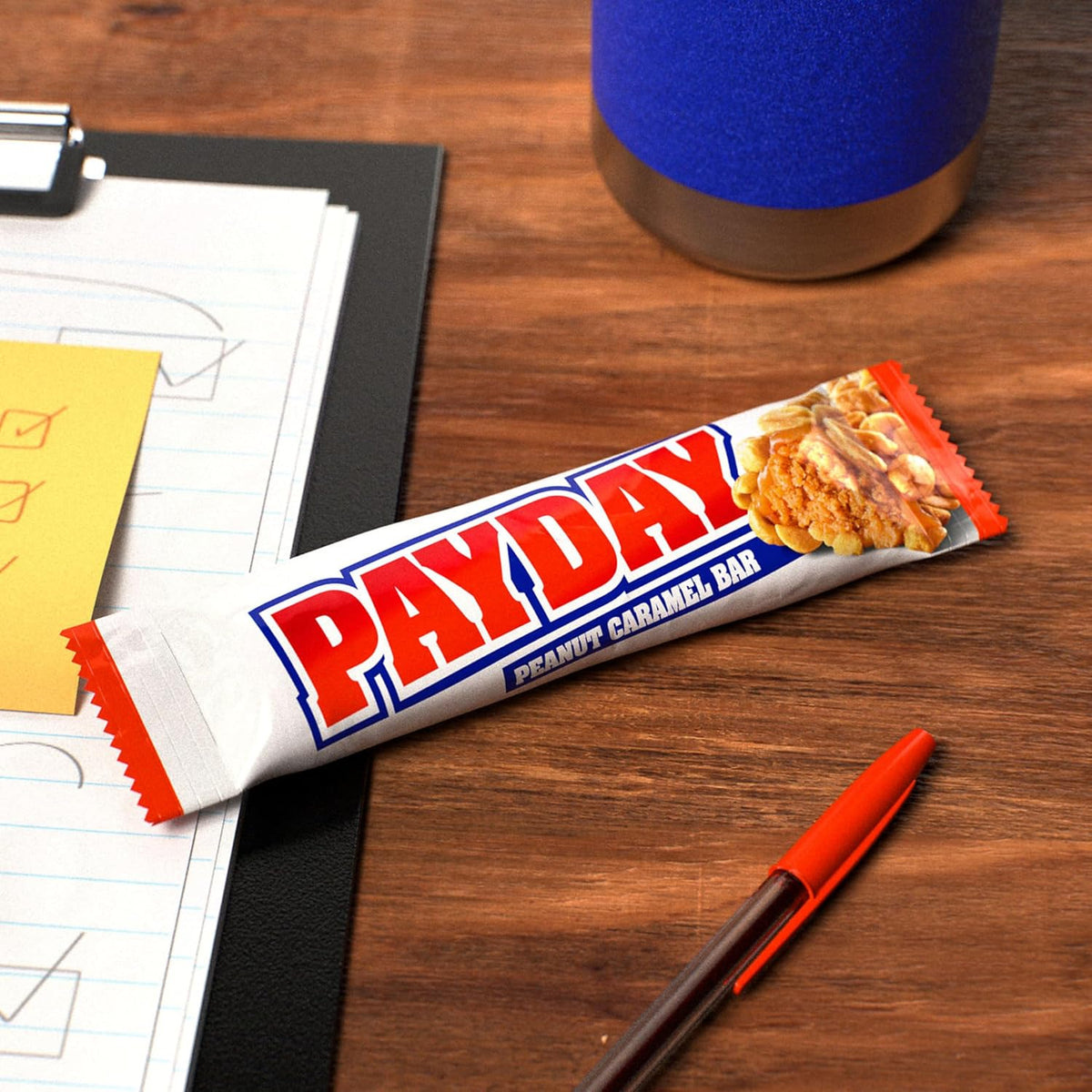 PAYDAY 1.85 oz peanut caramel bars 24 ct