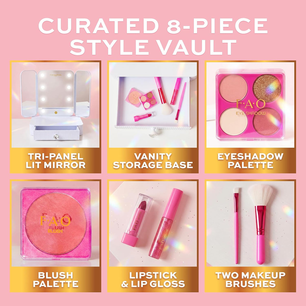Kids beauty playset for ages 8 and up