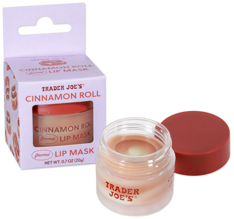 Trader Joe's cinnamon roll flavored lip mask