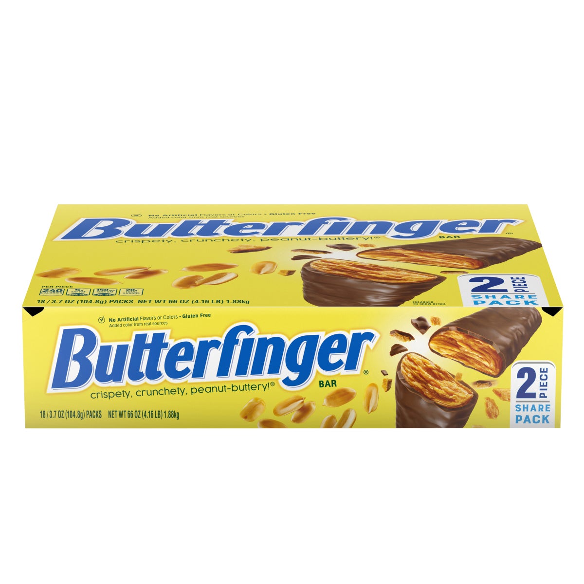 Share size Butterfinger bars for Halloween candy