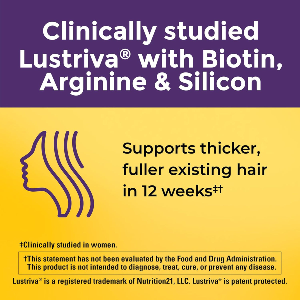 Nature Made biotin hair growth vitamins bottle