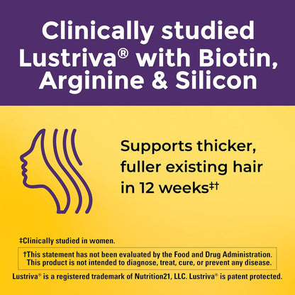 Nature Made biotin hair growth vitamins bottle