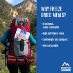 Mountain House breakfast entree for backpacking