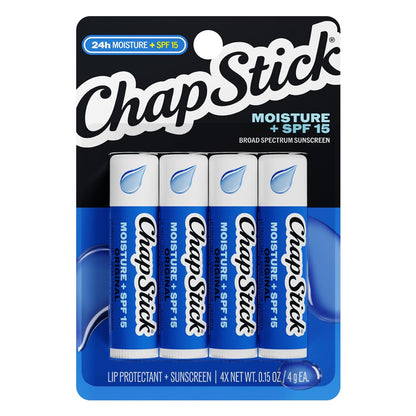 ChapStick 24 hour moisture lip balm sticks