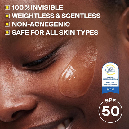 Supergoop Unseen Sunscreen natural finish facial SPF