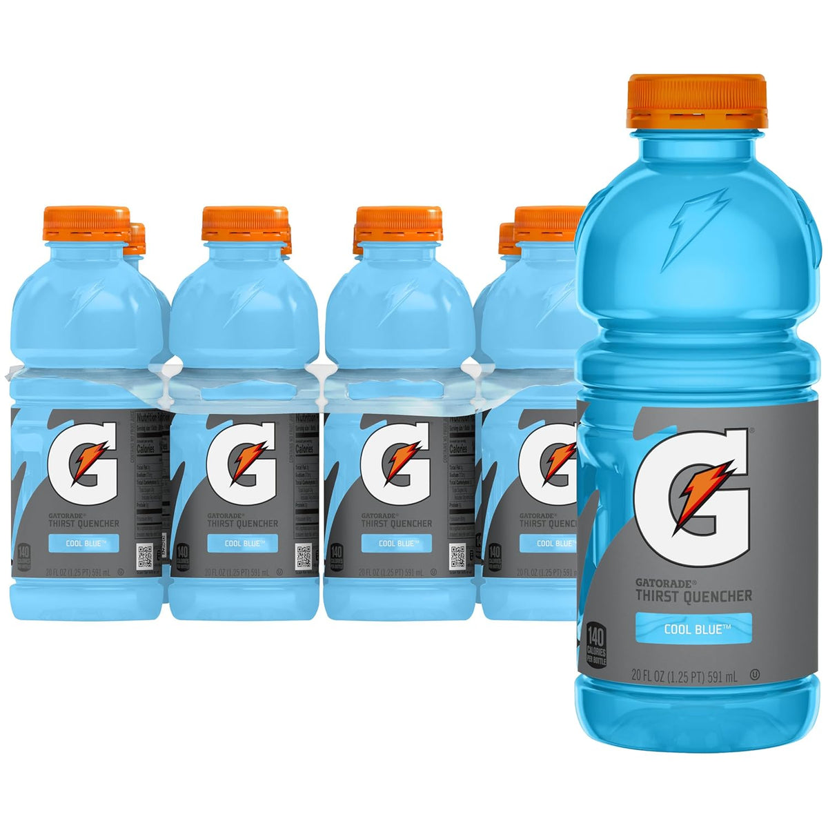 Gatorade Cool Blue sports drink bottles pack