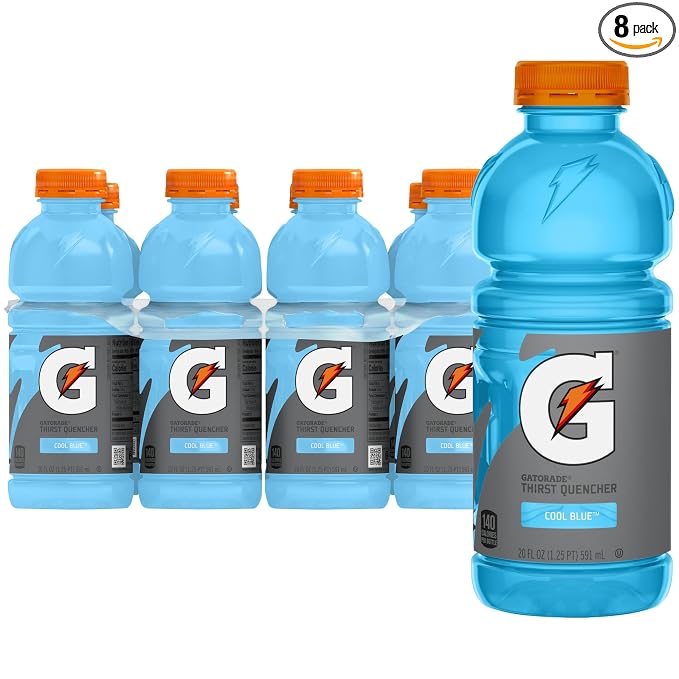 Gatorade Cool Blue Thirst Quencher 20 fl oz 8-pack