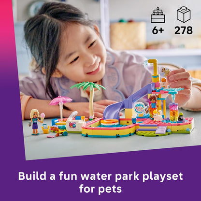 LEGO Friends set with Nova, Leo, and pet figures