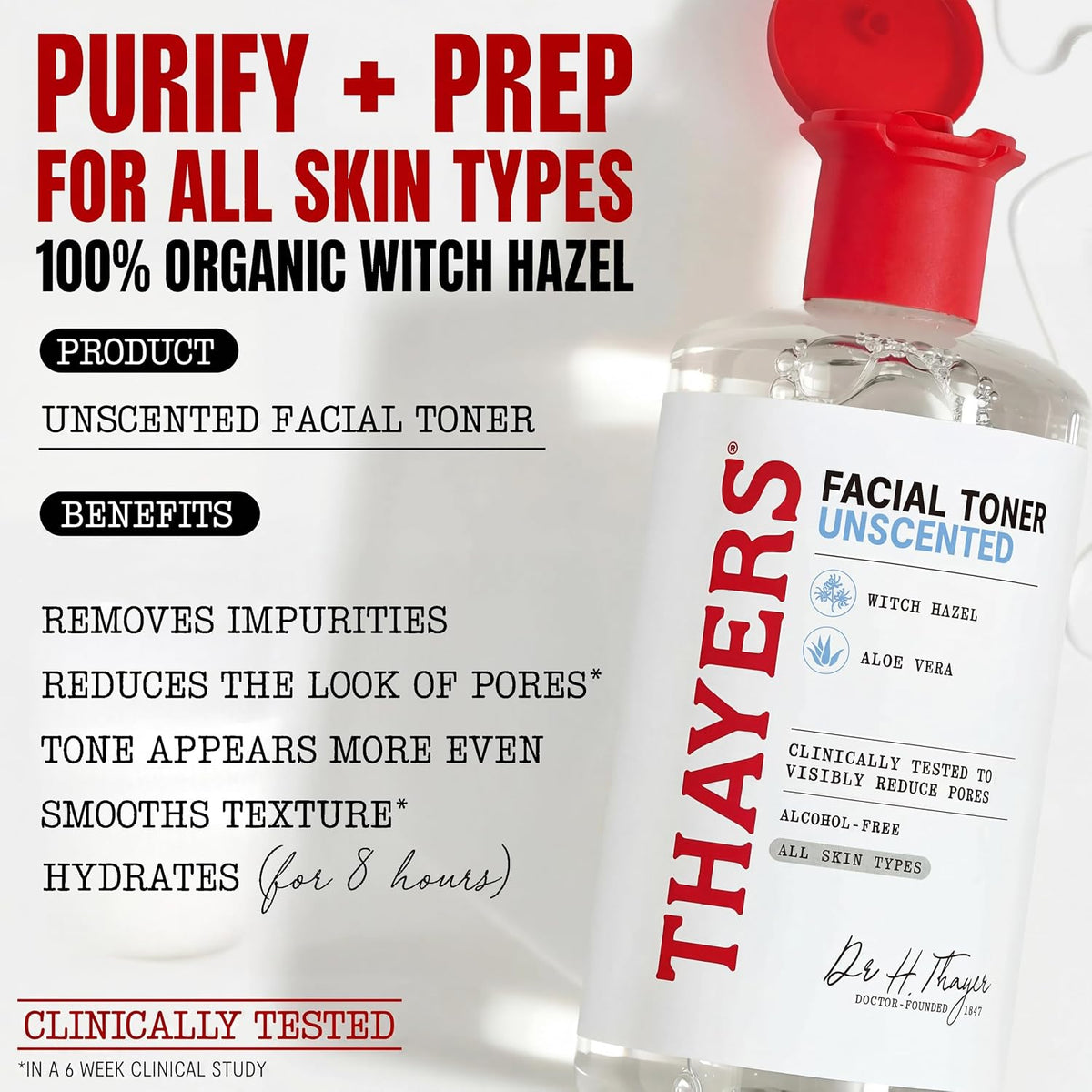 THAYERS toner for makeup prep and bare skin