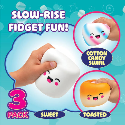Toasted marshmallow scented squeeze toy