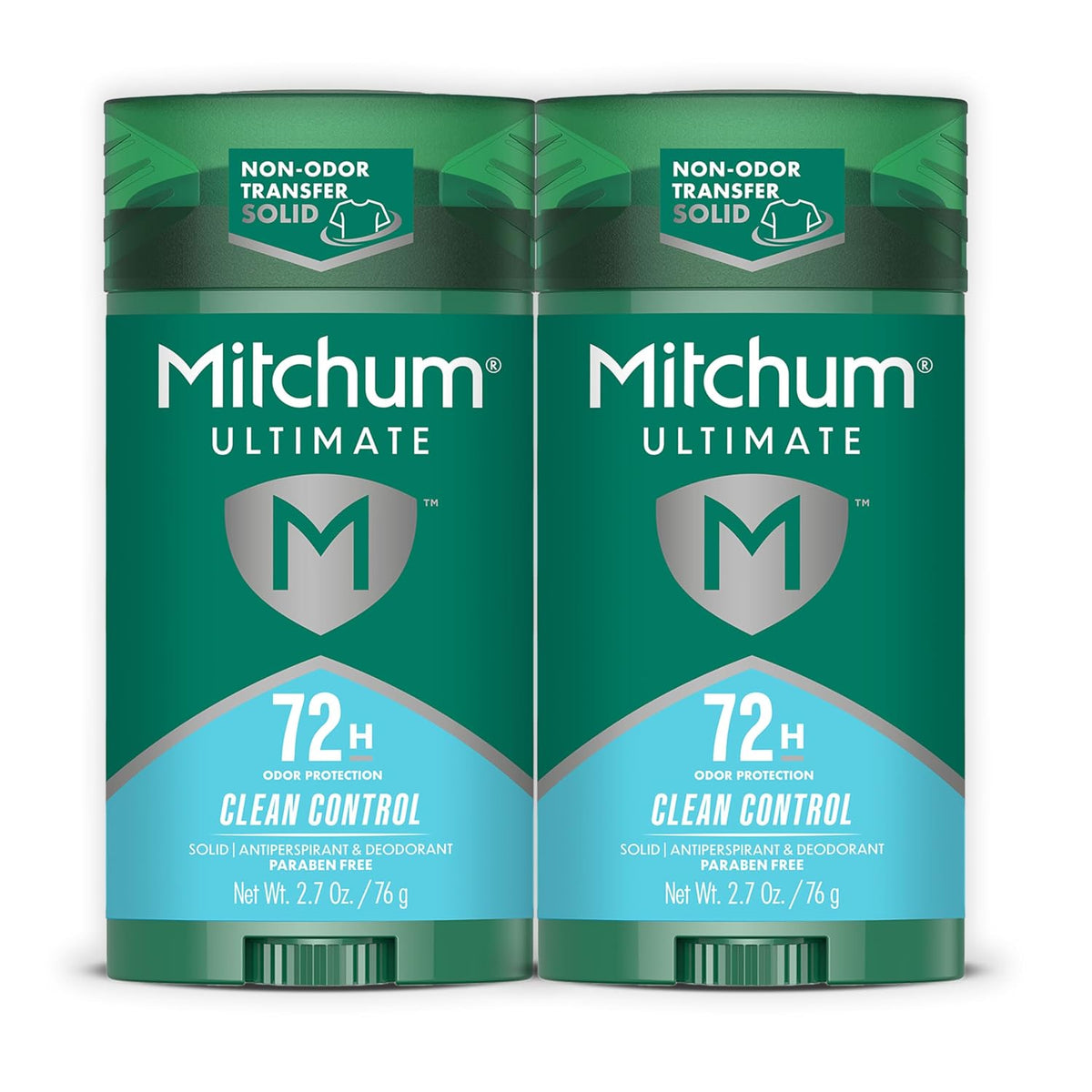 Mitchum Clean Control deodorant front packaging