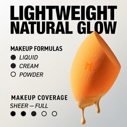 Vegan latex-free makeup blender sponge