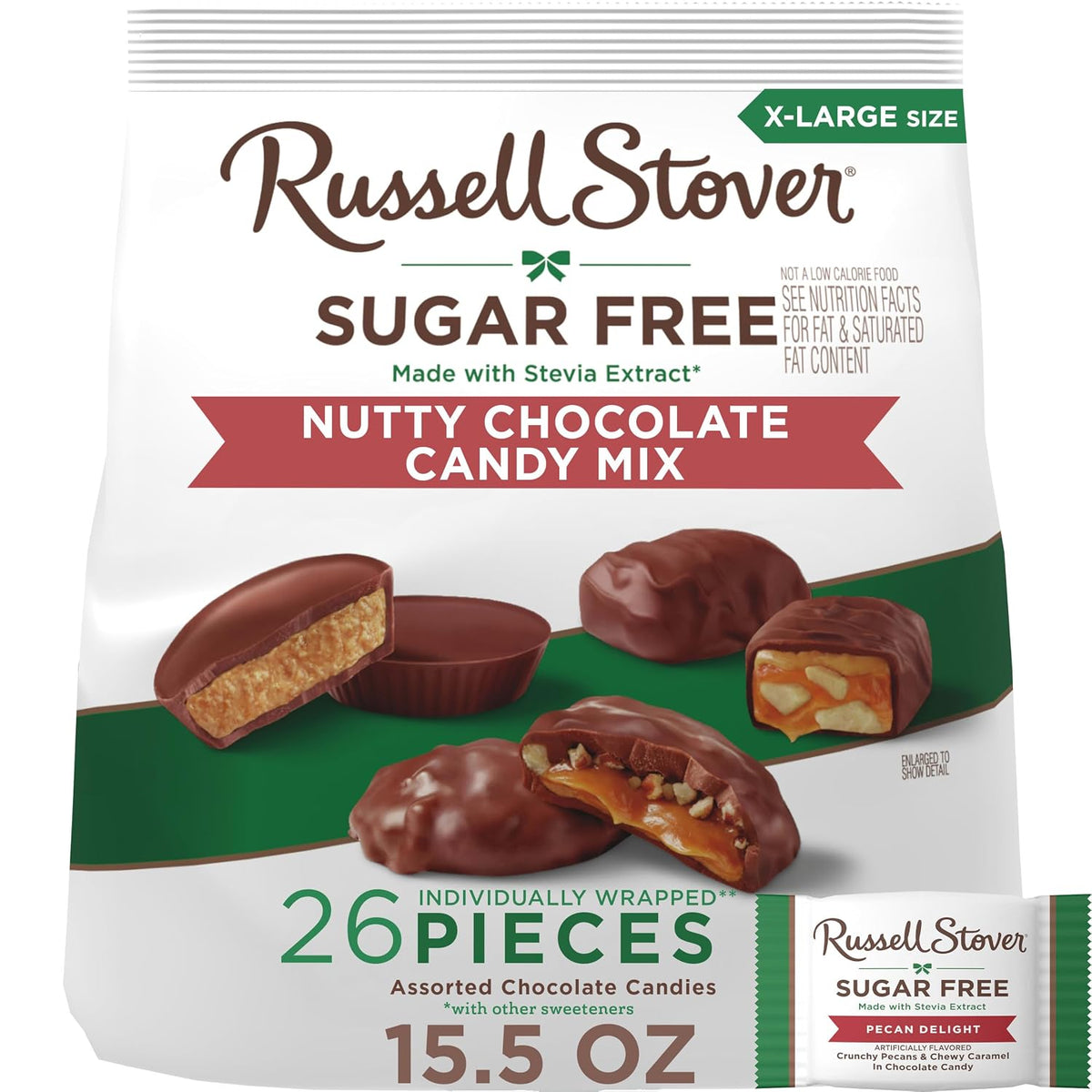 Assorted sugar free Russell Stover chocolate candies