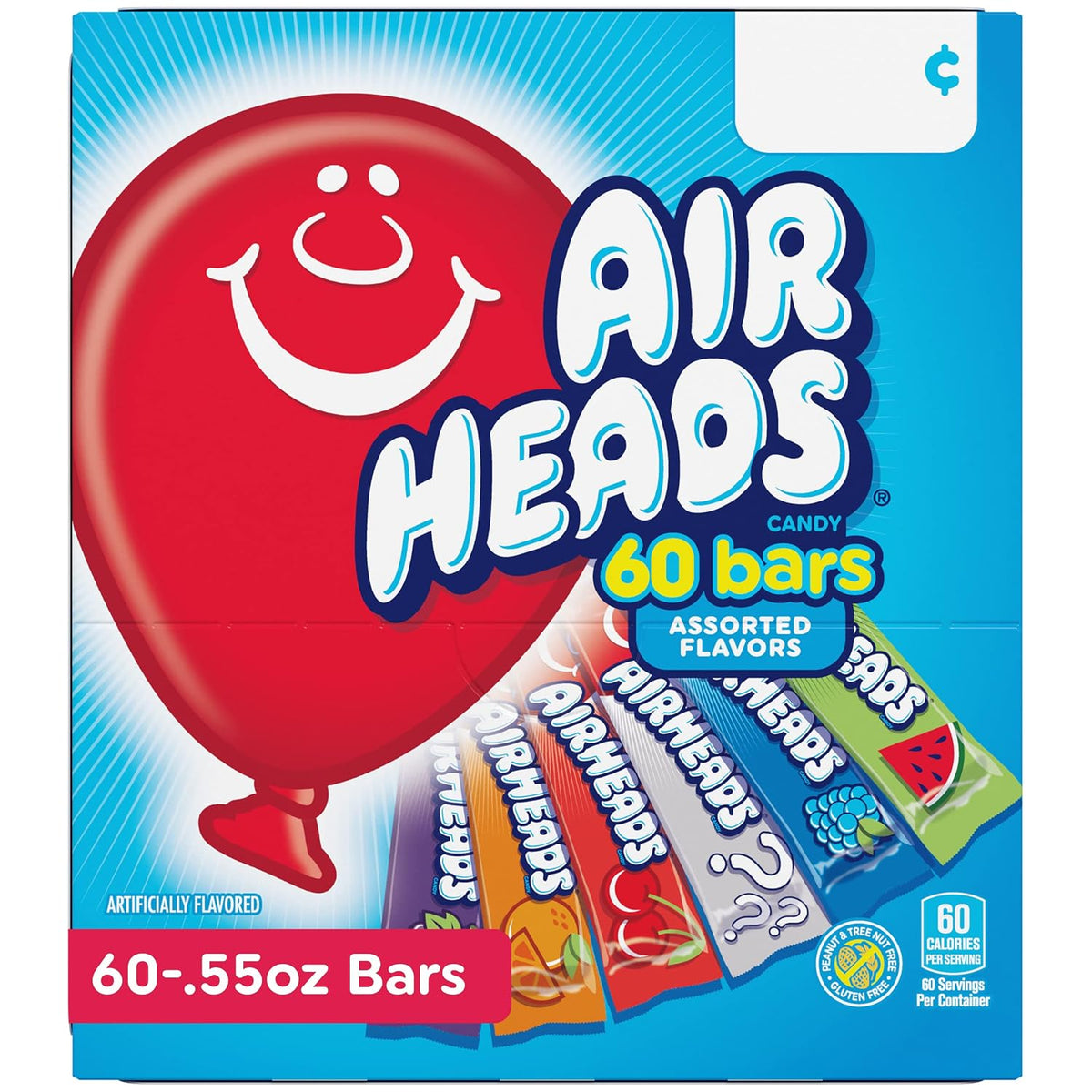 Airheads assorted candy bars for Halloween and fundraising