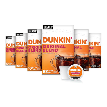 Dunkin’ Original Blend coffee K-Cup pods box