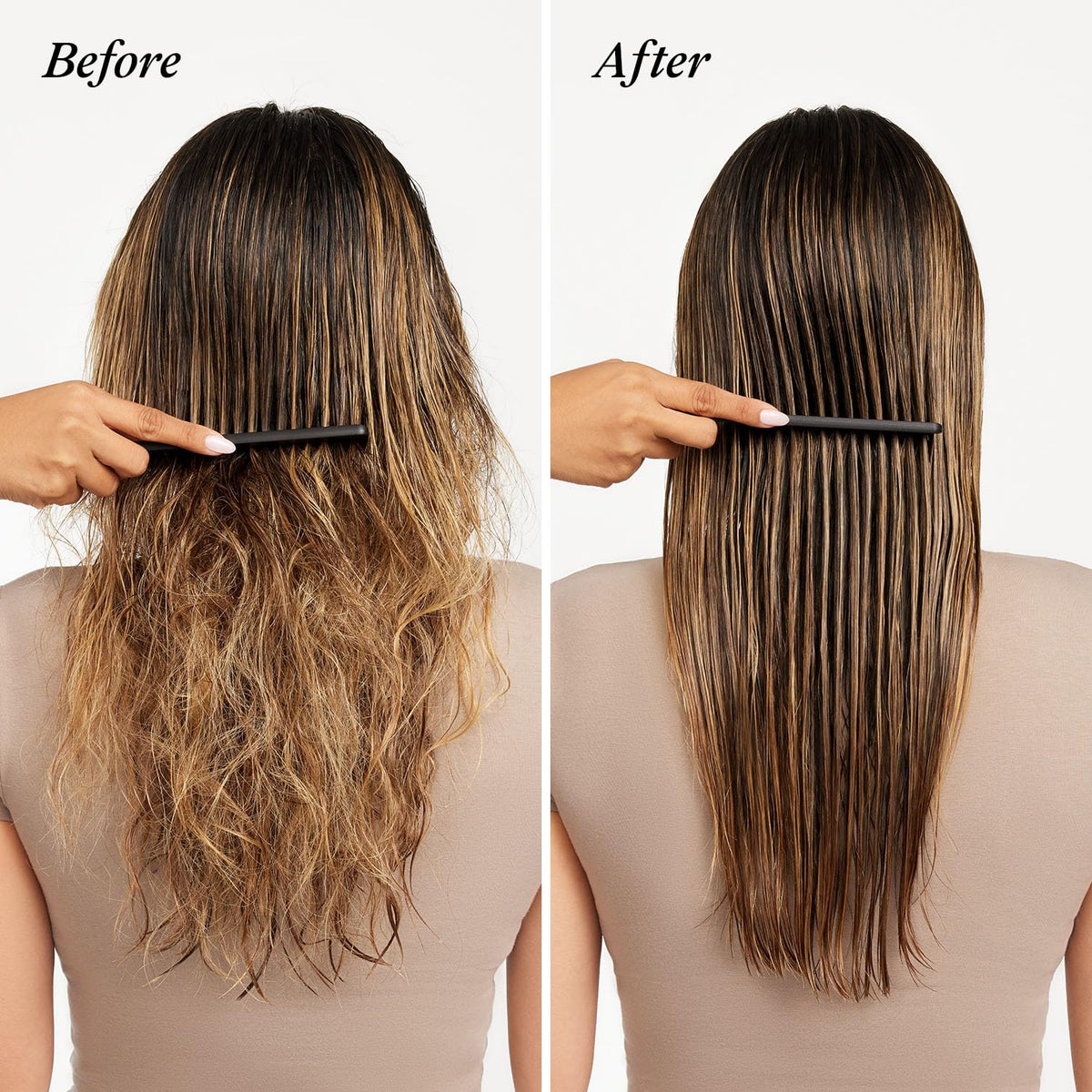 Leave-in conditioner spray with heat protection