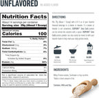 Isopure Zero Carb Protein Powder front view