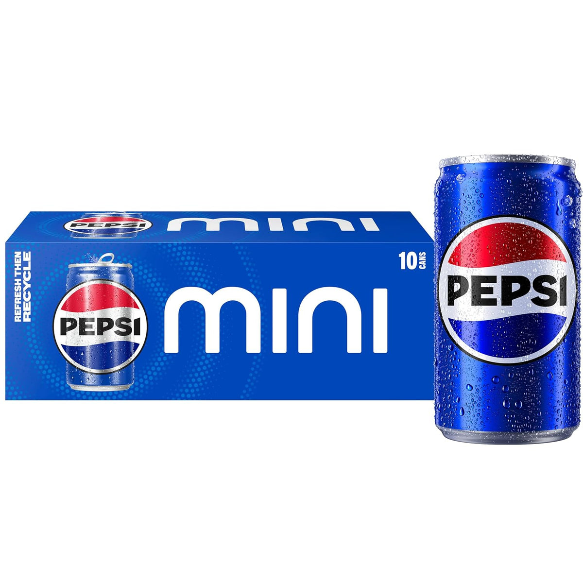 Pepsi mini cola cans pack of 10