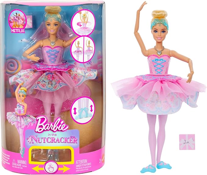 Barbie in the Nutcracker Clara Doll in ballerina outfit