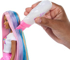 Barbie hair styling play with glitter comb and barrettes