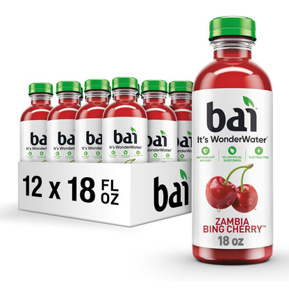Bai Zambia Bing Cherry flavored water 12 pack