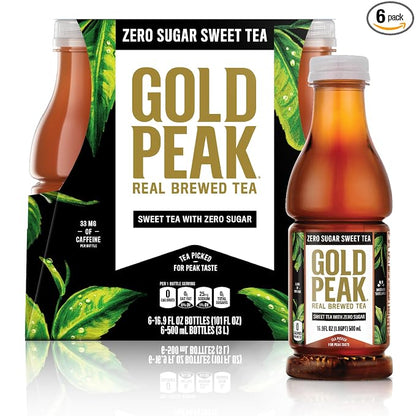 Gold Peak Zero Sugar Diet Iced Tea 6 pack