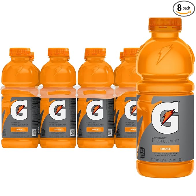 Gatorade Orange Thirst Quencher 20 fl oz 8-pack