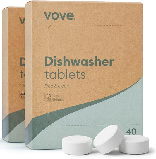 Dishwasher Detergent Tablets Unisex 80-Count Value Pack