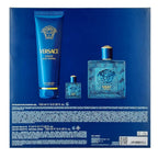 Versace Eros travel spray and full-size cologne set