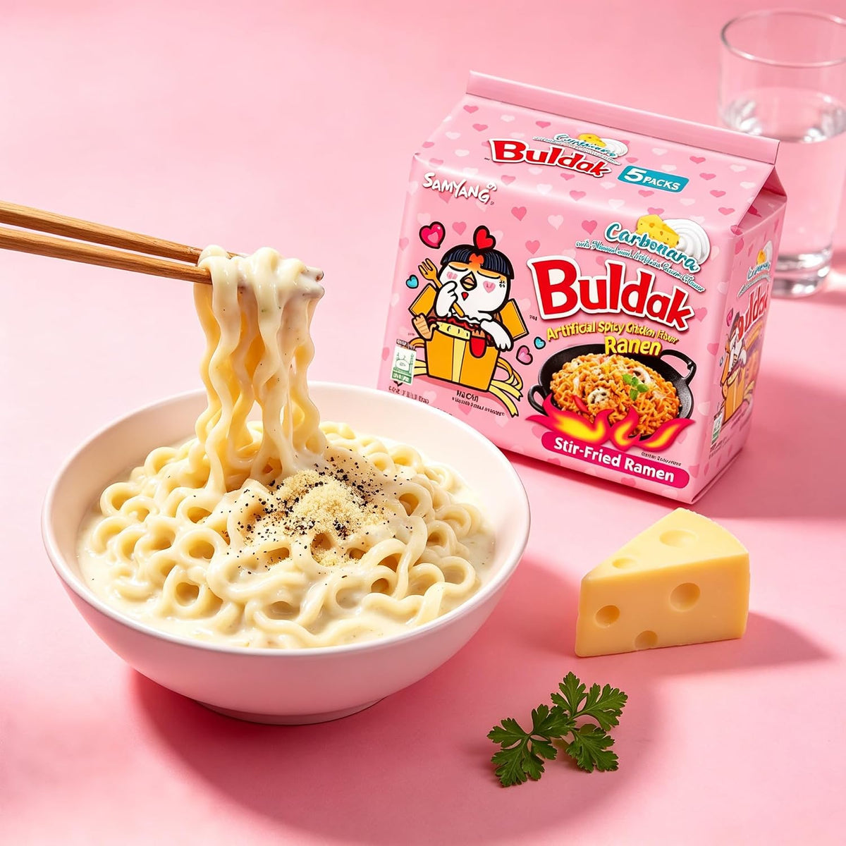 SAMYANG Buldak spicy ramen pantry noodle pack