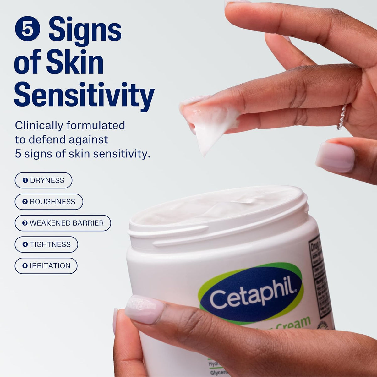 Cetaphil dry skin cream with fragrance-free formula