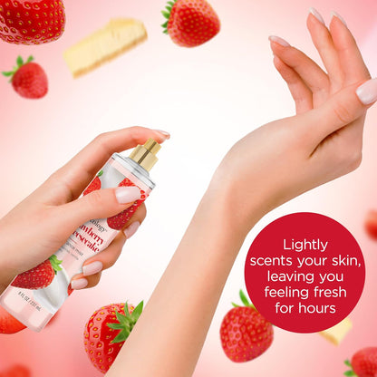 Light fruity body spray for everyday wear
