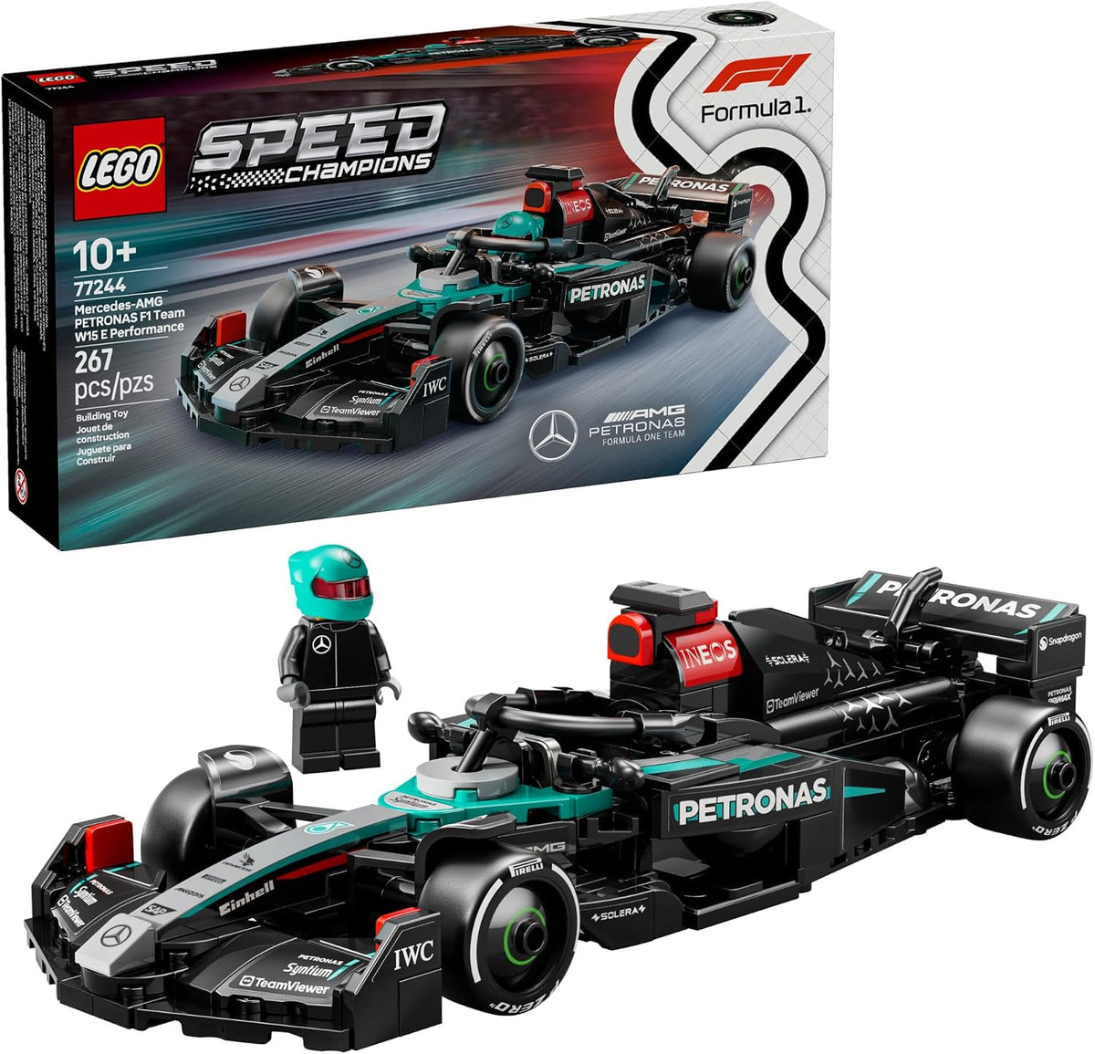 LEGO Mercedes-AMG PETRONAS F1 model car building set