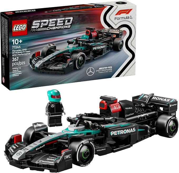 LEGO Speed Champions Mercedes-AMG F1 W15 race car toy set