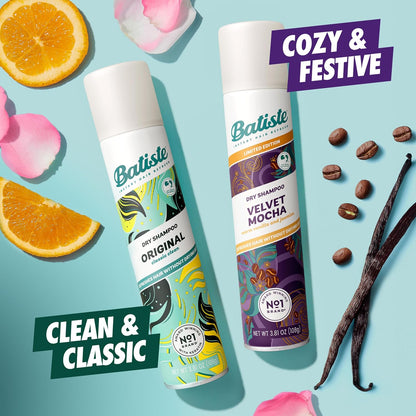 Batiste two-pack waterless shampoo for between-wash refreshes