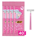 BIC 2-blade disposable razors with travel covers