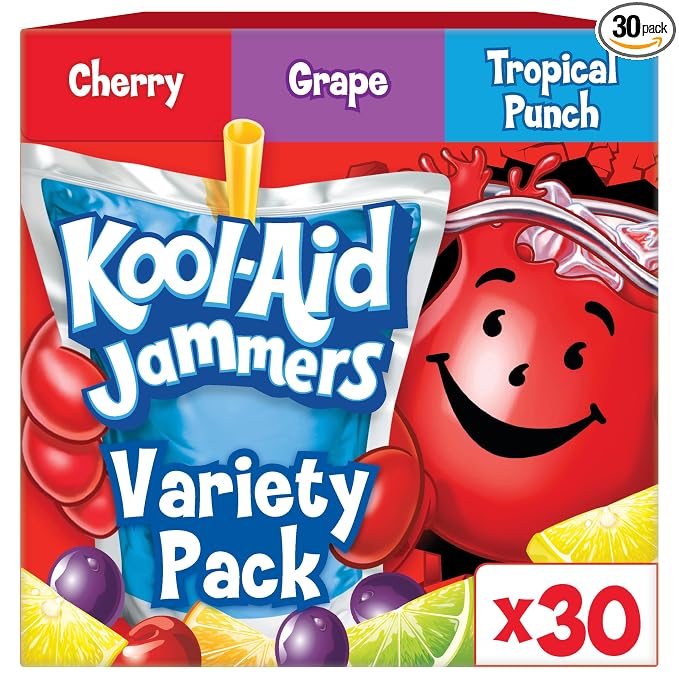 Kool-Aid Jammers variety pack 30 count box