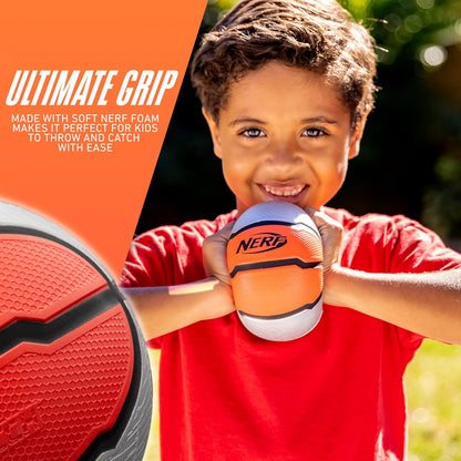 Mini foam basketball for active play