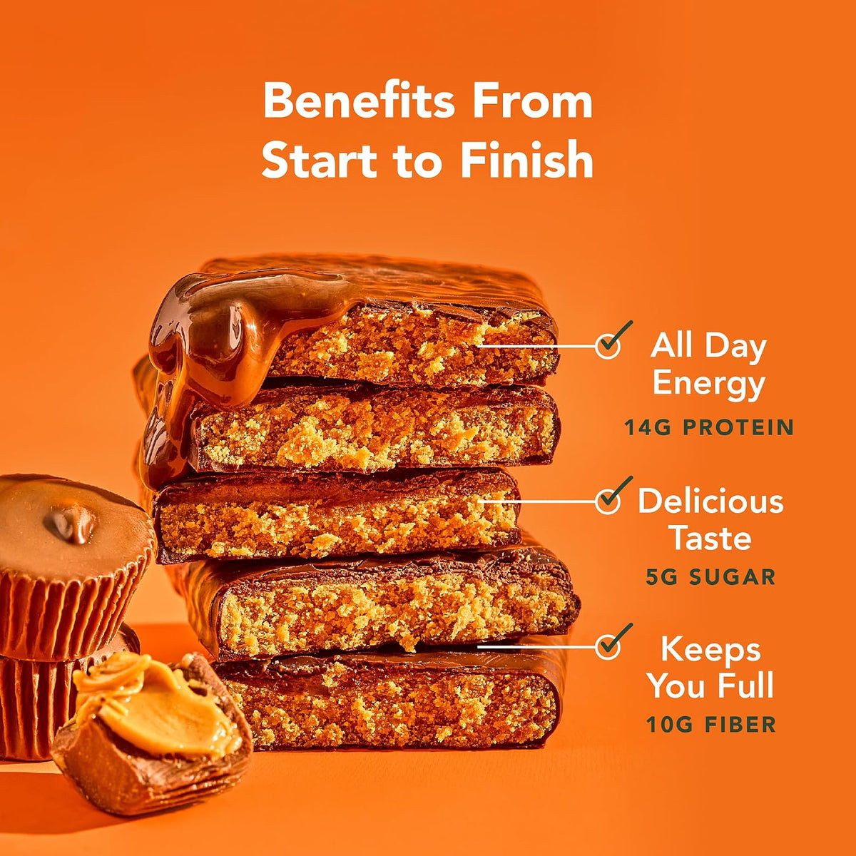Gluten-free low sugar ALOHA protein bars