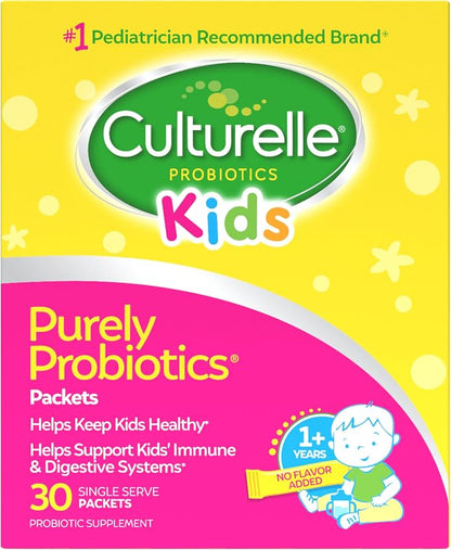 Culturelle Daily Probiotic Packets for Kids 30 count box