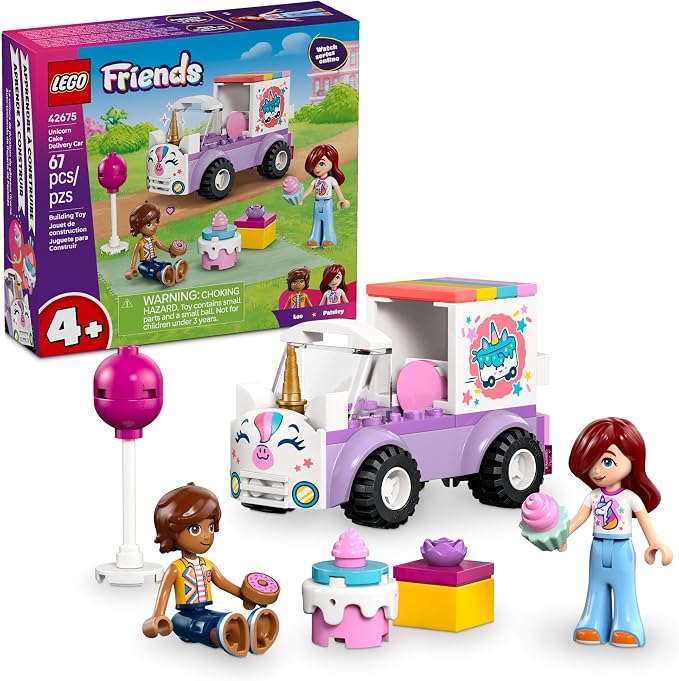 LEGO Friends Unicorn Cake Delivery Car building set