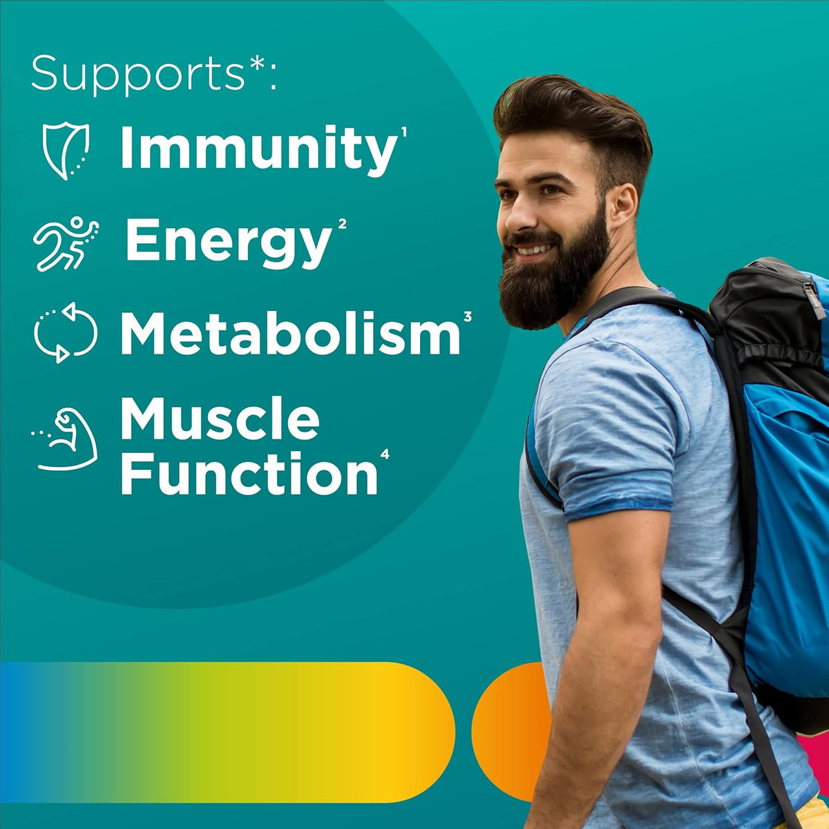 Centrum MultiGummies men's daily vitamin supplement