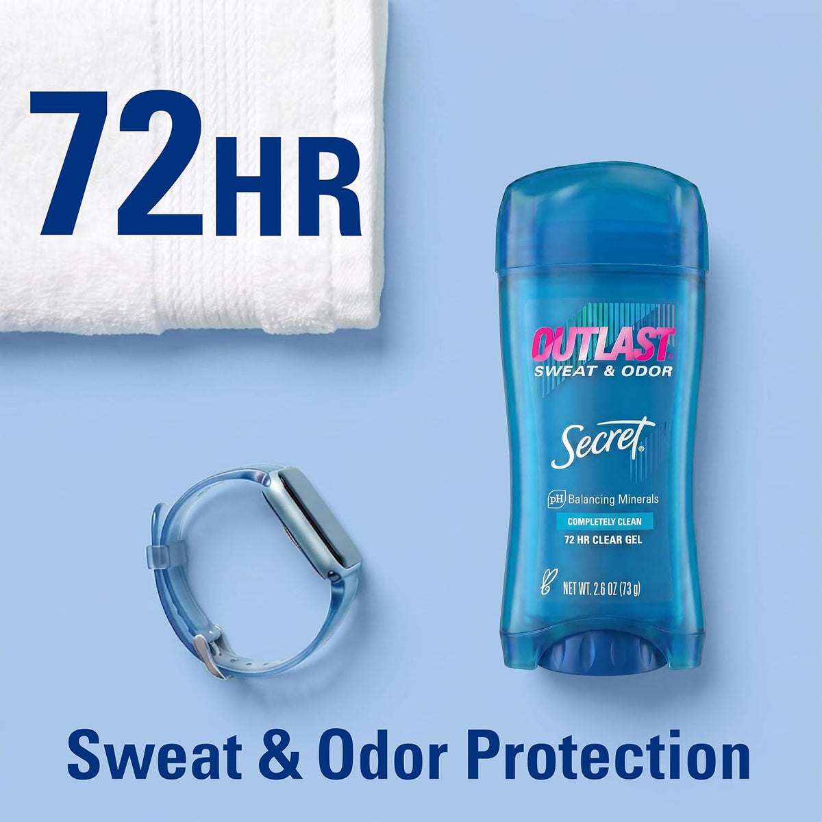 Secret Outlast 2.6 oz antiperspirant deodorant pack