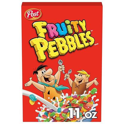 Fruity PEBBLES gluten free breakfast cereal 11 oz box