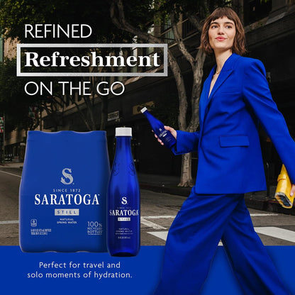 Saratoga 16 fl oz still spring water bottles