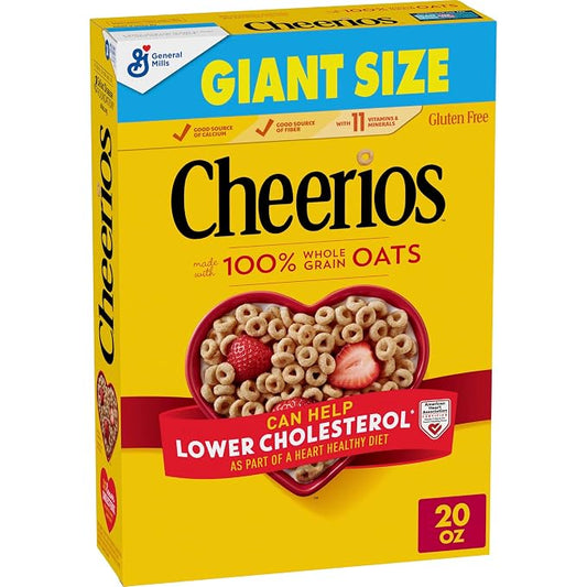 Cheerios gluten free breakfast cereal 20 oz box