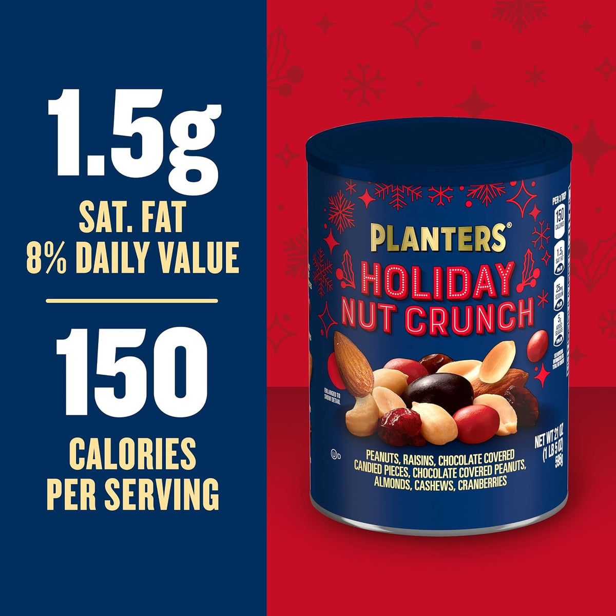 Festive nut crunch trail mix for holiday gatherings